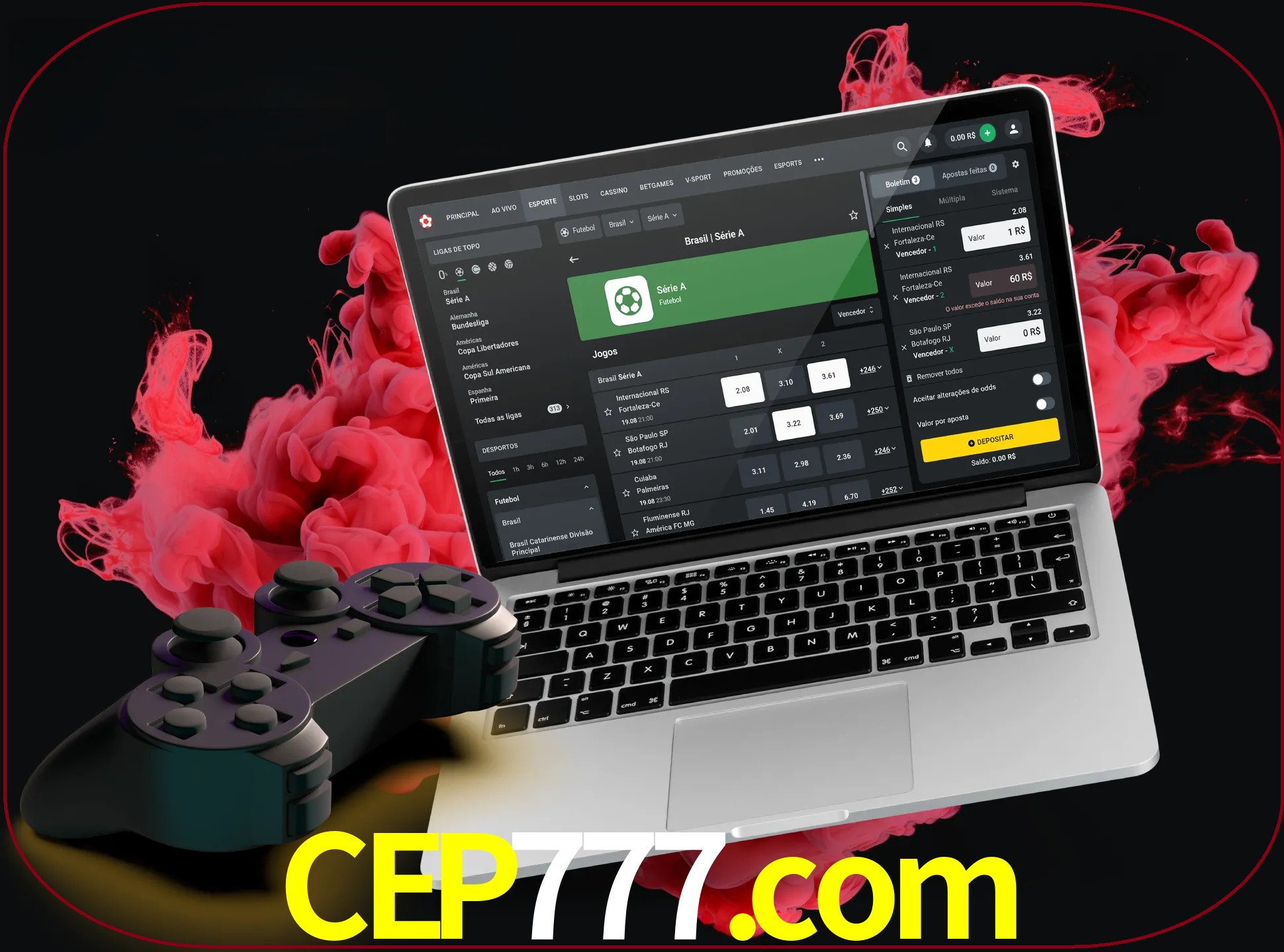 Visite a secção especial de jogos de vídeo em cep777 para descobrir em que jogos pode apostar e ganhar muito dinheiro.
