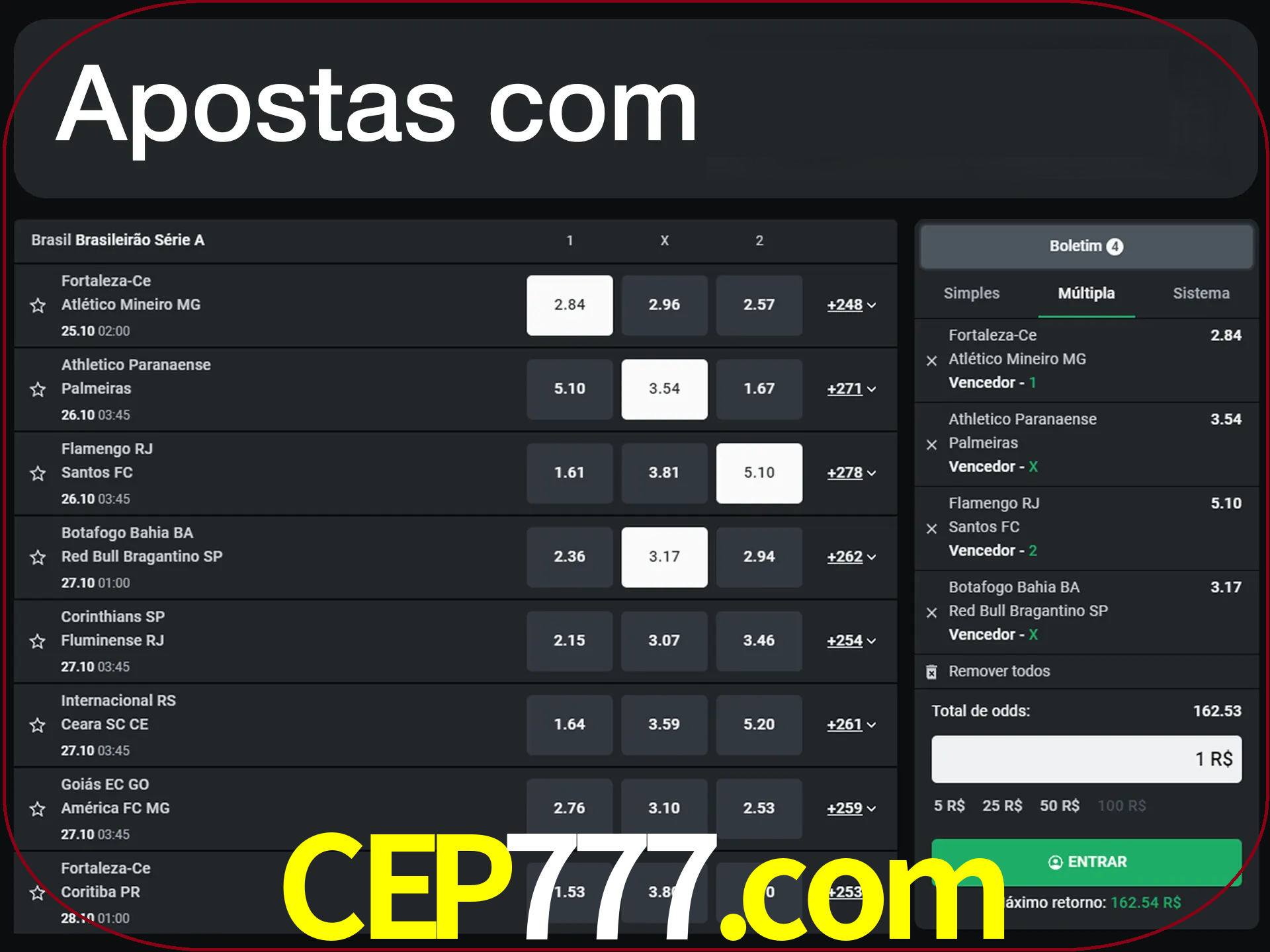 Aposte em vários diciplines com LeonBet.