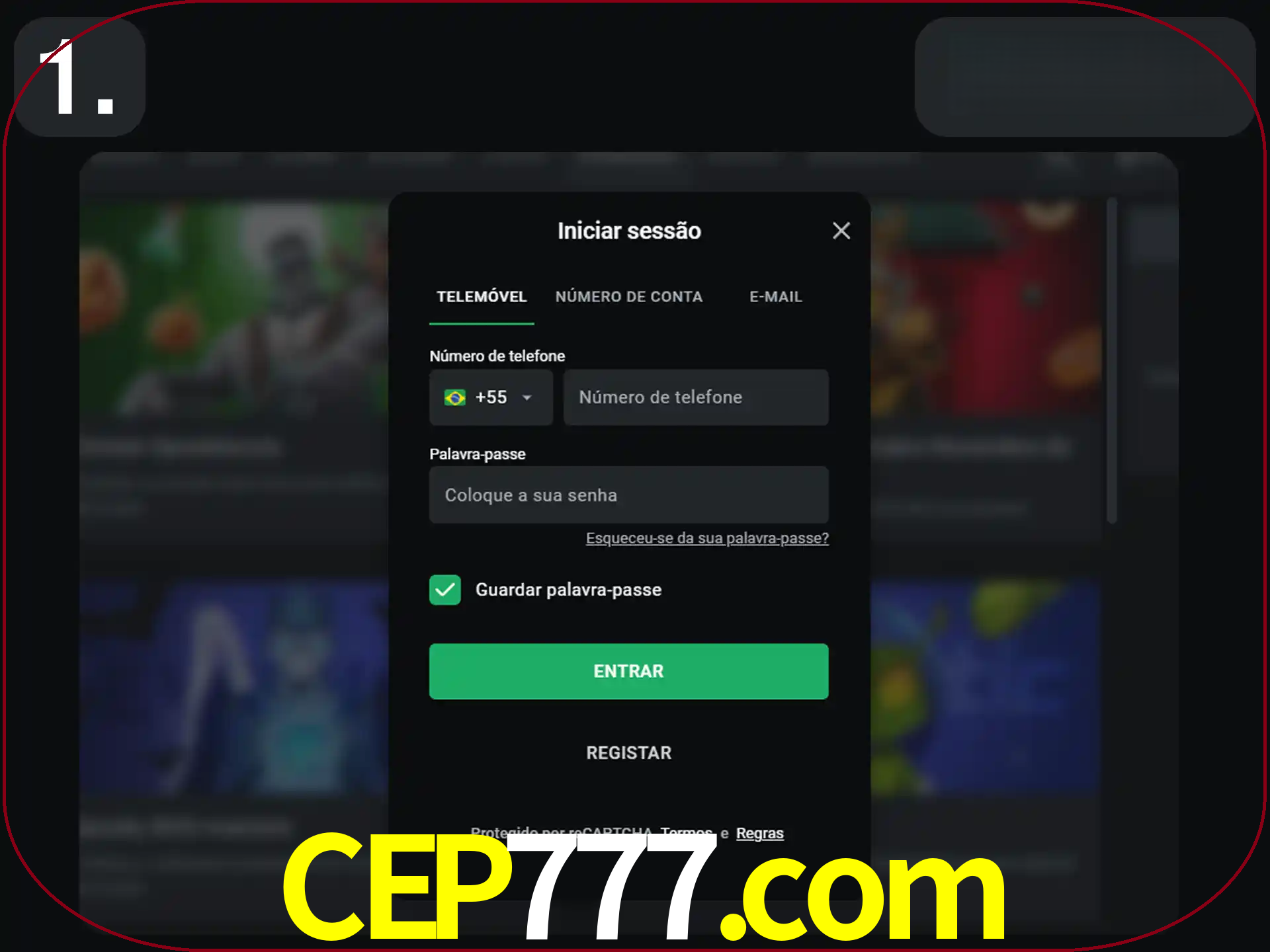 Acesse o site.